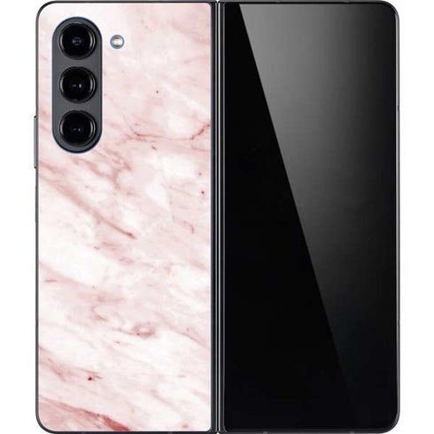 Pink Marble Galaxy Z Fold5 5G Skin