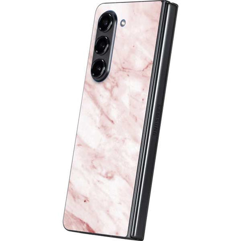 Pink Marble Galaxy Z Fold5 5G Skin