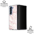 Pink Marble Galaxy Z Fold6 Clear Case