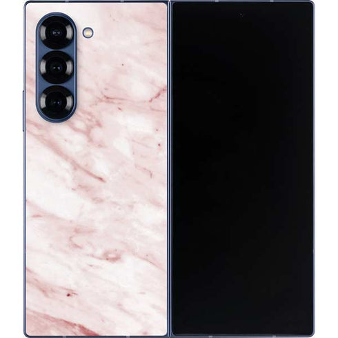 Pink Marble Galaxy Z Fold6 Skin