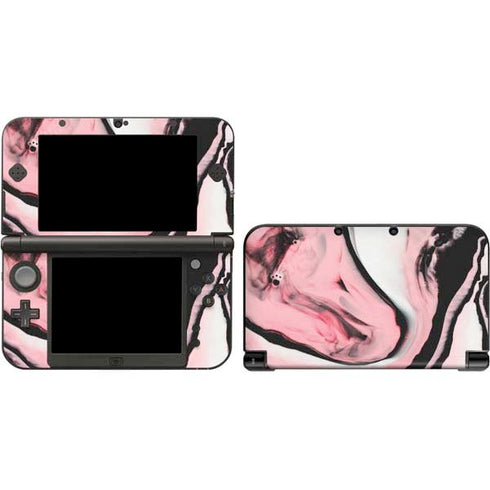 Pink Marble Ink Nintendo Skins