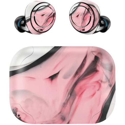 Pink Marble Ink Amazon Echo Buds Skin