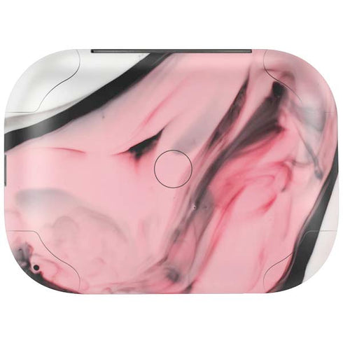 Pink Marble Ink Amazon Echo Buds Skin