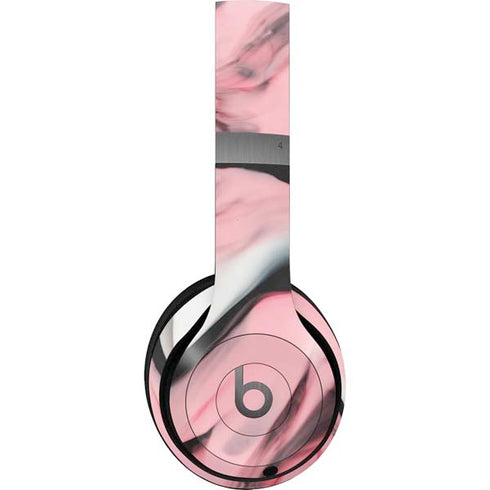 Pink Marble Ink Beats Solo 4 Wireless Headphones Skin