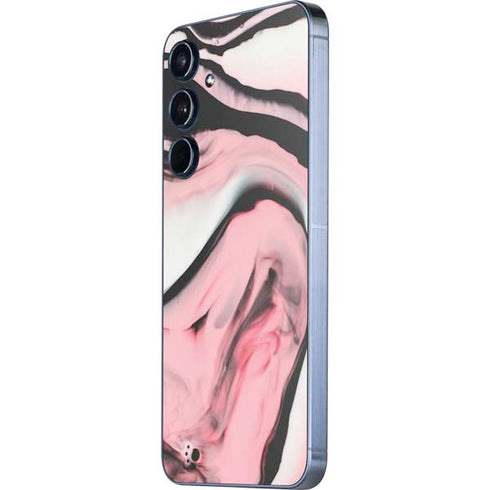 Pink Marble Ink Galaxy A35 5G Skin