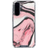 Pink Marble Ink Galaxy A36 5G Clear Case