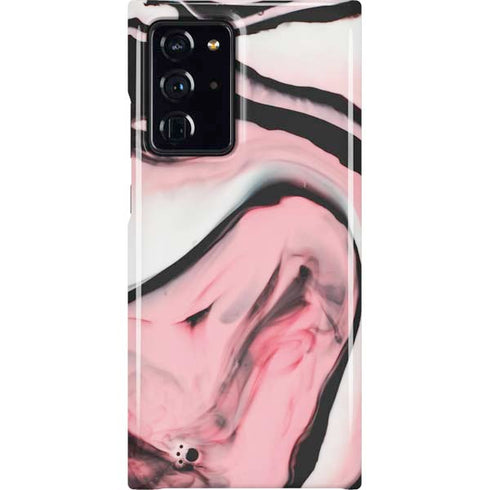 Pink Marble Ink Galaxy Cases