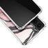 Pink Marble Ink Galaxy S22 Plus Clear Case