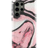 Pink Marble Ink Galaxy S23 Ultra Pro Case