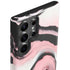 Pink Marble Ink Galaxy S23 Ultra Pro Case