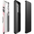 Pink Marble Ink Galaxy S25 Impact Case