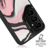 Pink Marble Ink Galaxy S25 Kickstand Case