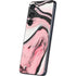 Pink Marble Ink Galaxy S25 Plus Skin