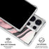 Pink Marble Ink Galaxy S25 Ultra Clear Case