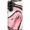 Pink Marble Ink Galaxy S26 Plus Impact Case