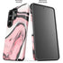 Pink Marble Ink Galaxy S26 Ultra Impact Case