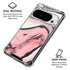 Pink Marble Ink Google Pixel 10 Pro XL Clear Case