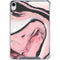 Pink Marble Ink iPad 11th Gen (2025) Clear Case