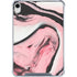Pink Marble Ink iPad 11th Gen (2025) Clear Case