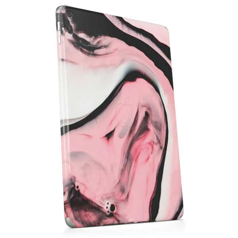 Pink Marble Ink Apple iPad Skin