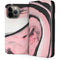 Pink Marble Ink iPhone 13 Pro Max Folio Case