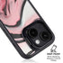 Pink Marble Ink iPhone 14 Kickstand Case