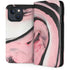 Pink Marble Ink iPhone 14 Plus Folio Case