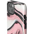 Pink Marble Ink iPhone 15 Impact Case