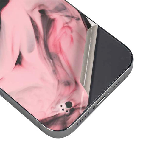 Pink Marble Ink iPhone 15 Pro Max Skin