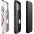 Pink Marble Ink iPhone 16 Impact Case
