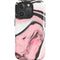 Pink Marble Ink iPhone 16 Pro Max Impact Case