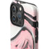Pink Marble Ink iPhone 16 Pro Max Impact Case