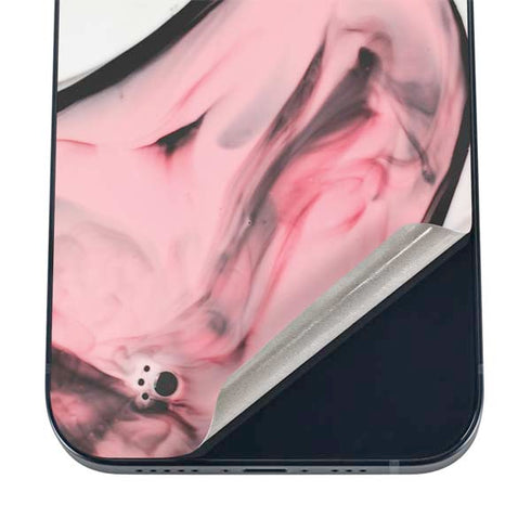 Pink Marble Ink iPhone 16 Skin