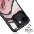 Pink Marble Ink iPhone 16e Kickstand Case