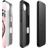 Pink Marble Ink iPhone 16e Impact Case