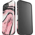 Pink Marble Ink iPhone 16e Impact Case
