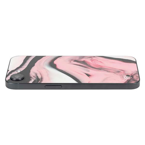Pink Marble Ink iPhone 16e Skin