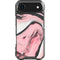 Pink Marble Ink iPhone 17 Air Clear Case