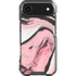 Pink Marble Ink iPhone 17 Air Clear Case