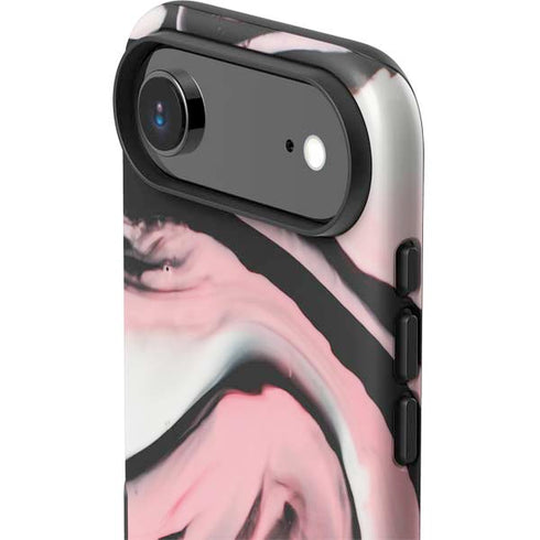 Pink Marble Ink iPhone 17 Air Impact Case