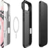 Pink Marble Ink iPhone 17 Air Magsafe Impact Case