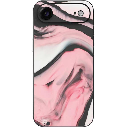 Pink Marble Ink iPhone 17 Air Skin