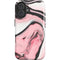Pink Marble Ink iPhone 17 Impact Case