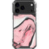 Pink Marble Ink iPhone 17 Pro Max Clear Case