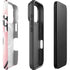 Pink Marble Ink iPhone 17 Pro Max Magsafe Impact Case