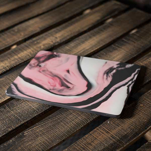 Pink Marble Ink Apple MacBook Air Skin