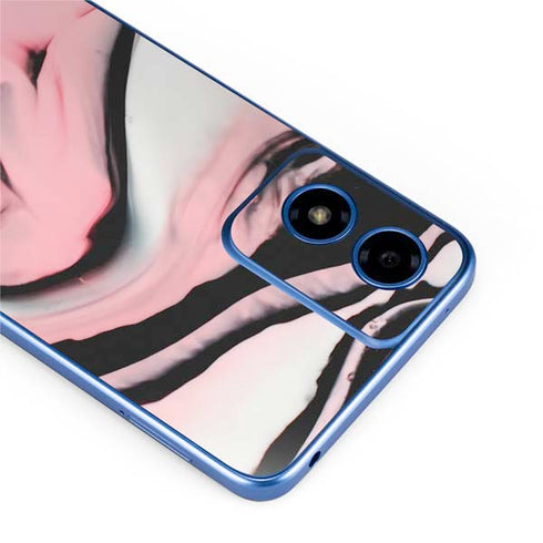 Pink Marble Ink Moto G Play 4G (2024) Skin