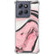 Pink Marble Ink Moto G Play 5G (2025) Clear Case