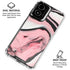 Pink Marble Ink Moto G Power 5G (2024) Clear Case
