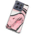 Pink Marble Ink Moto G Power 5G (2025) Clear Case